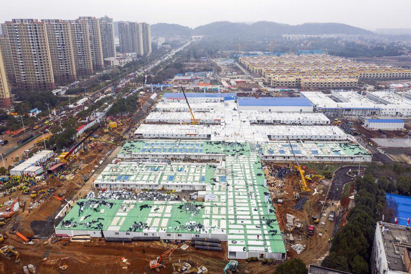 China finishes new hospital for virus patients as toll grows